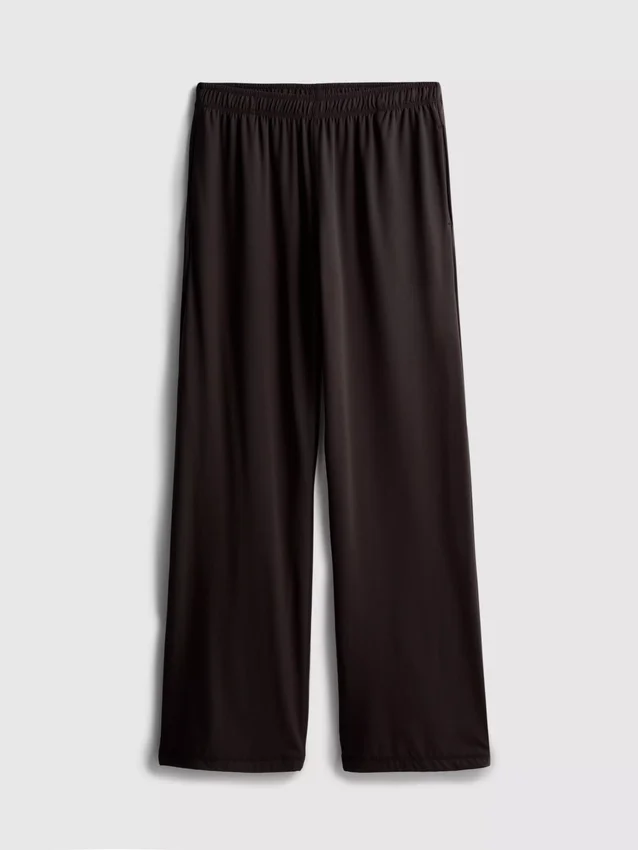 Athleisure-Hose mit weitem Bein