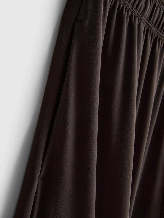 Athleisure-Hose mit weitem Bein