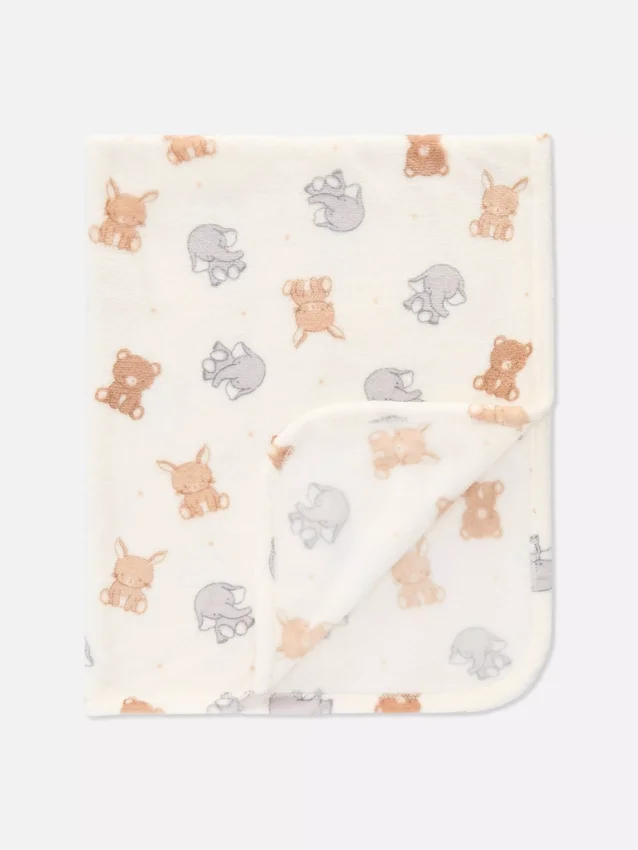 Baby-Decke aus Tierfleece