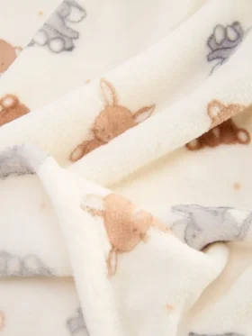 Baby-Decke aus Tierfleece