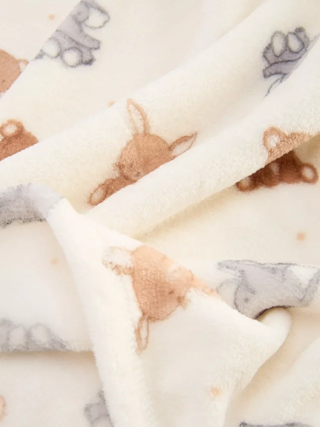 Baby-Decke aus Tierfleece