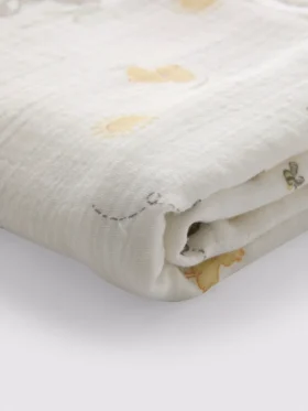 Baby-Musselin-Decke mit Tiermotiv