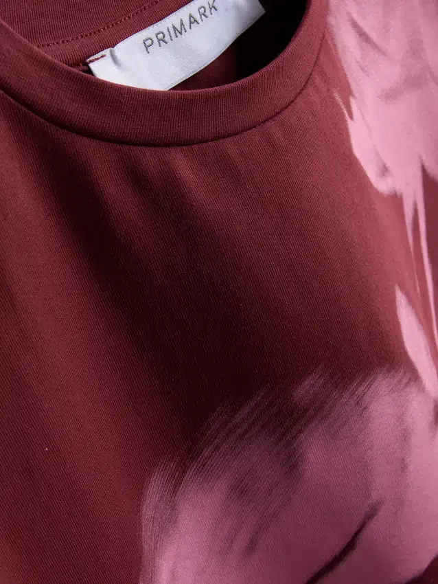 Baby-T-Shirt aus Baumwolle mit Blumendruck