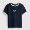 Baby-T-Shirt aus Baumwolle mit Grafikprint