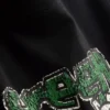 Baby-T-Shirt aus baumwollreicher «Green Day»-Rüschen-Optik