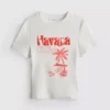 Baby-T-Shirt «Havana» mit Grafikprint aus baumwollreichem Material