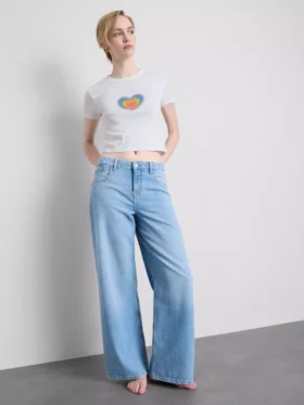 Baby-T-Shirt «Pride Heart» mit hohem Baumwollanteil