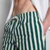 Badeshorts mit Liegestuhl-Streifenmuster