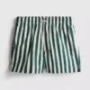 Badeshorts mit Liegestuhl-Streifenmuster
