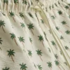Badeshorts mit Palmen-Strukturmuster