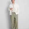 Baggy-Chinos mit mittlerer Leibhöhe