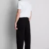 Baggy-Chinos mit mittlerer Leibhöhe