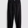 Baggy-Jeans mit mittlerer Leibhöhe