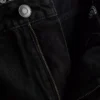 Baggy-Jeans mit mittlerer Leibhöhe