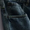Baggy-Jeans mit mittlerer Leibhöhe