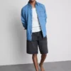 Baggy-Jeans-Shorts mit mittlerer Leibhöhe