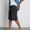 Baggy-Jeans-Shorts mit mittlerer Leibhöhe