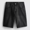 Baggy-Jeans-Shorts mit mittlerer Leibhöhe