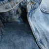 Baggy-Jeans-Shorts mit mittlerer Leibhöhe