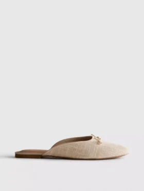 Ballerina-Sandalen mit Schleife