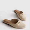 Ballerina-Sandalen mit Schleife