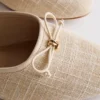 Ballerina-Sandalen mit Schleife