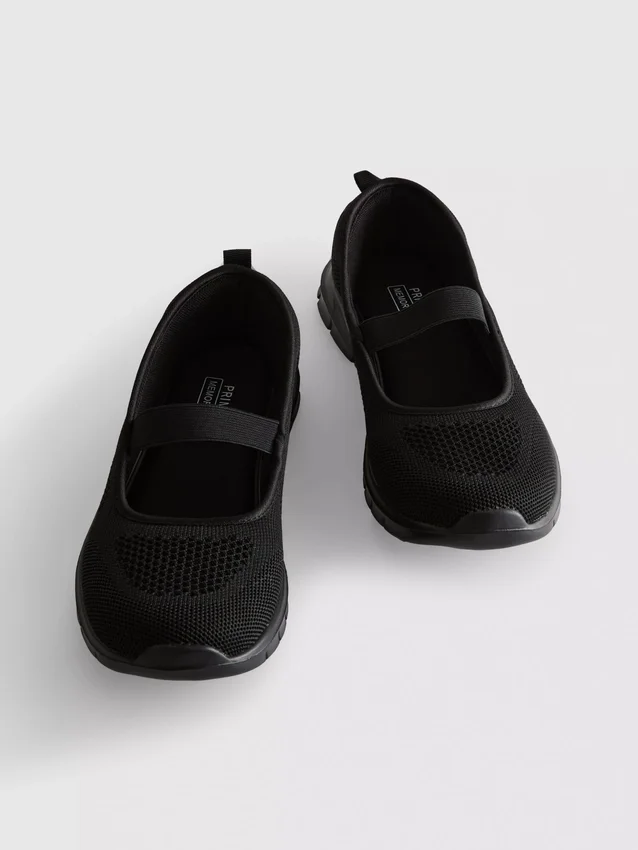 Ballerina-Sneaker zum Hineinschlüpfen