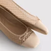 Ballettschuhe aus Mesh mit eckiger Zehenpartie