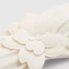 Bandeau-Bikini-Oberteil mit 3D-Blumen