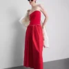 Bandeau-Top mit hohem Baumwollanteil