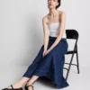Bandeau-Top mit hohem Baumwollanteil
