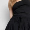 Bandeau-Top mit hohem Baumwollanteil