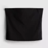 Bandeau-Top mit hohem Baumwollanteil
