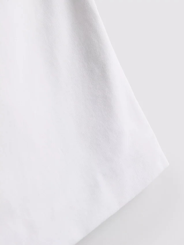 Bandeau-Top mit hohem Baumwollanteil