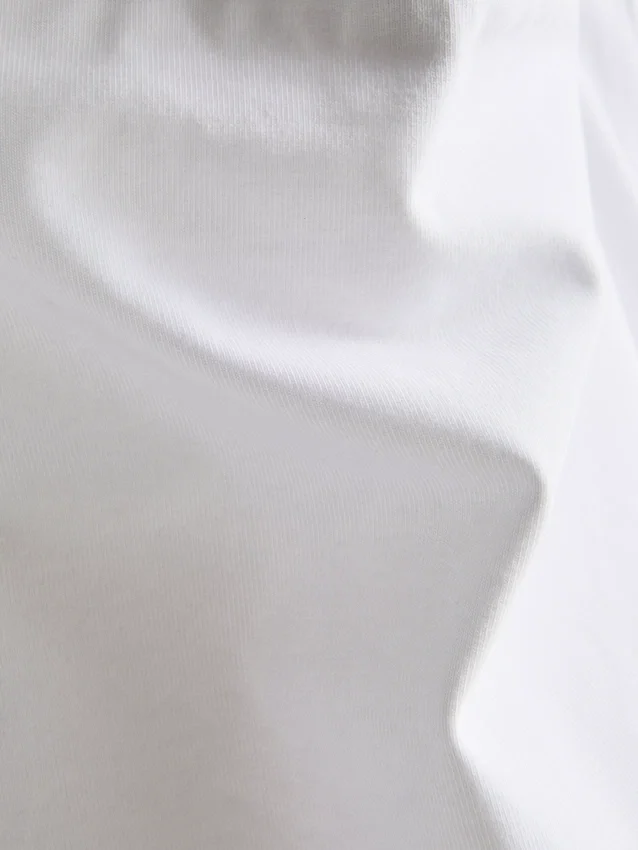 Bandeau-Top mit hohem Baumwollanteil