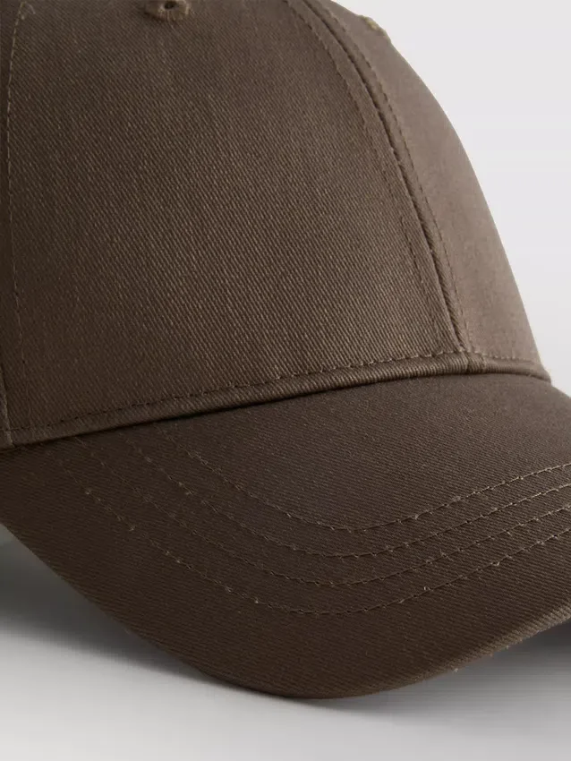 Baseballkappe im Colorblock-Design