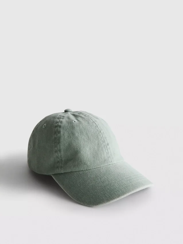 Baseballkappe mit Acid-Wash-Effekt