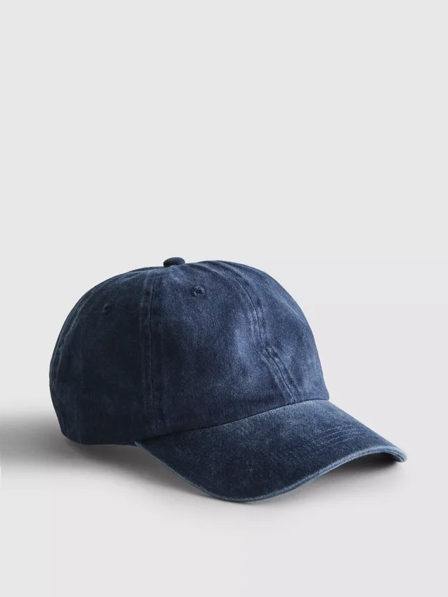 Baseballkappe mit Acid-Wash-Effekt