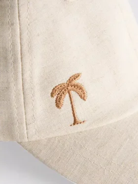 Baseballkappe mit Palmenmotiv