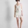Baumwoll-Cami-Top im verkürzten Schnitt mit Cutwork-Design