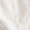Baumwoll-Cami-Top im verkürzten Schnitt mit Cutwork-Design