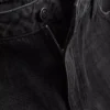 Baumwoll-Denim-Jeans mit mittlerer Leibhöhe und weitem Bein