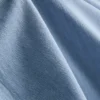 Baumwoll-Denim-Tanktop mit seitlichen Bindebändern