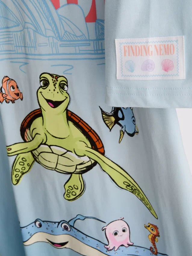 Baumwoll-Nachthemd mit «Findet Nemo»-Motiv von Disney Pixar
