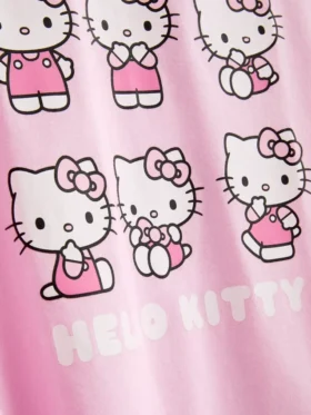 Baumwoll-Schlafanzug mit Hello-Kitty-Motiv