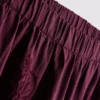 Baumwoll-Shorts mit hoher Taille und Stickerei