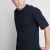 Baumwoll-T-Shirt in lockerer Passform