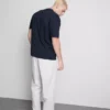 Baumwoll-T-Shirt in lockerer Passform