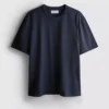 Baumwoll-T-Shirt in lockerer Passform