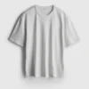 Baumwoll-T-Shirt in lockerer Passform
